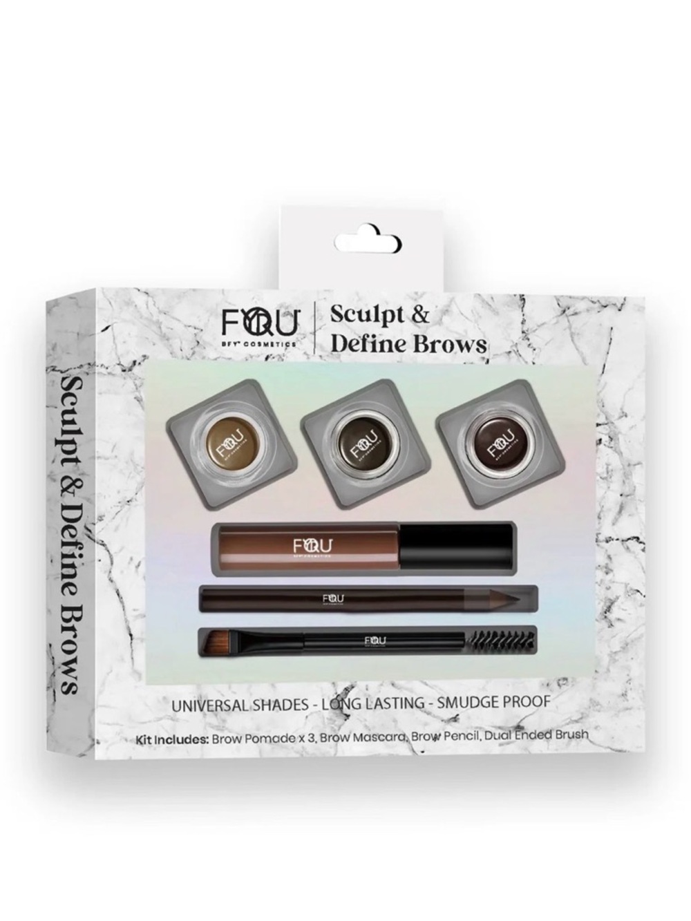 BFY Sculpt Define Brows Kit Paraben Free Vegan New in Box